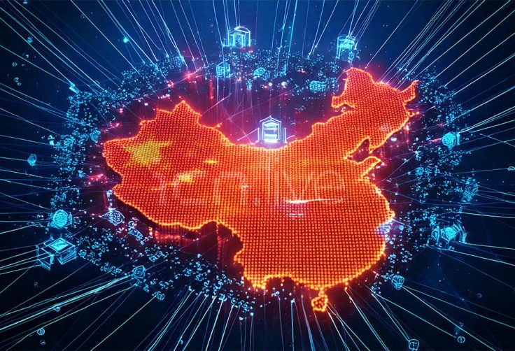 China places blockchain